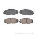 D1211-8331 Brake Pads For Pontiac Scion Toyota